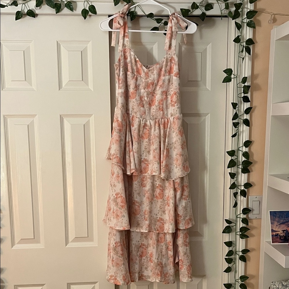 Floral Tiered Maxi Dress